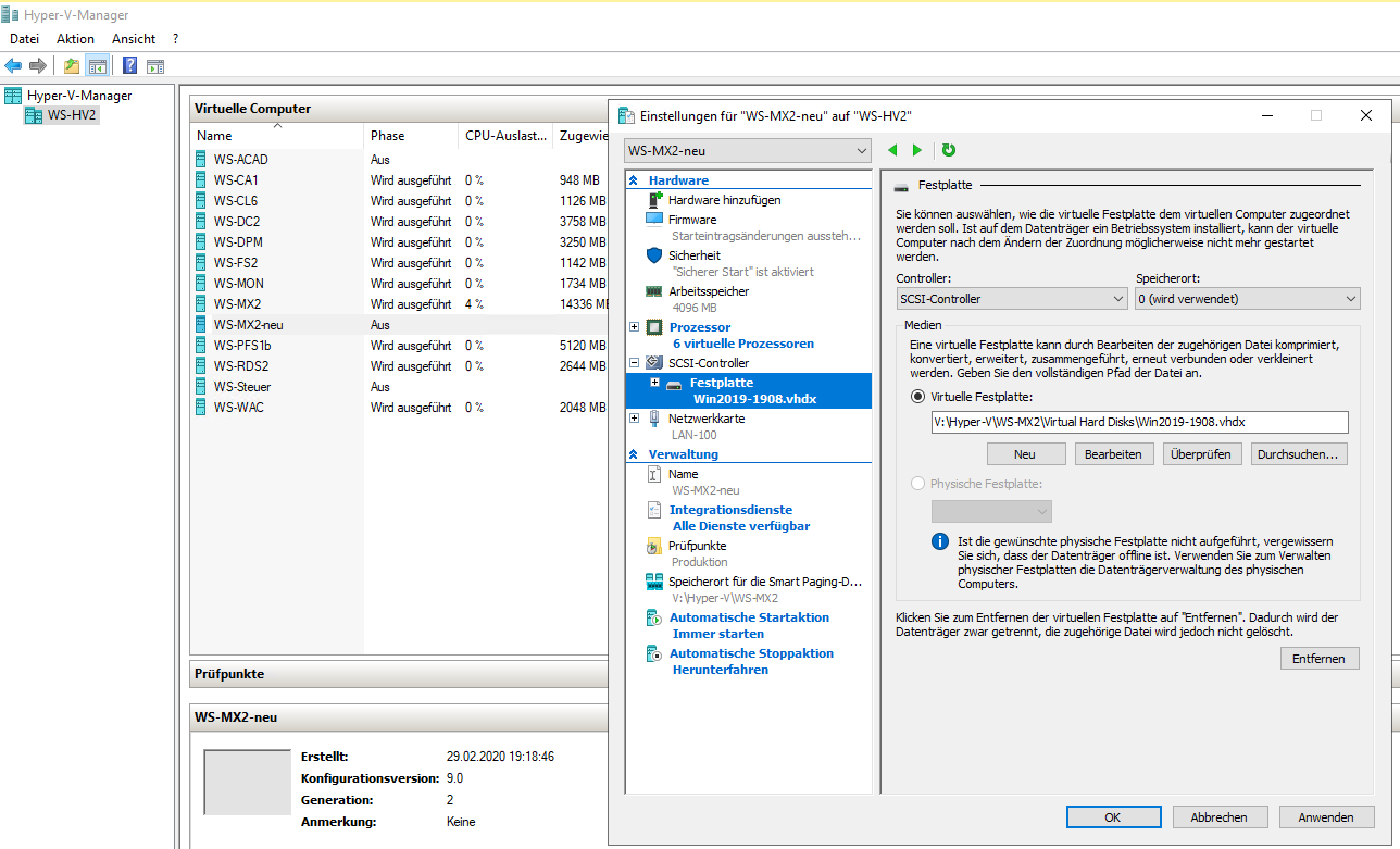 Serie „Migration auf Windows Server 2019“ – Migration eines Exchange Servers 2016 auf 2019 &#8211; Teil 1/2