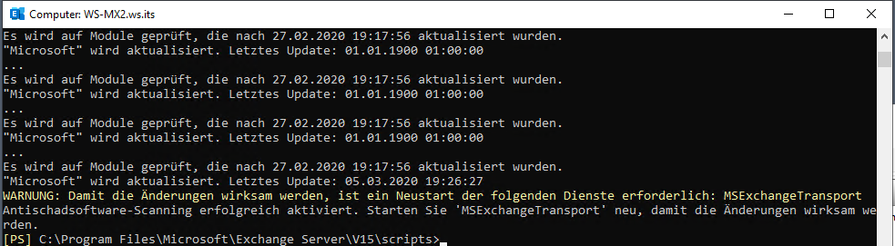 Serie „Migration auf Windows Server 2019“ – Migration eines Exchange Servers 2016 auf 2019 &#8211; Teil 1/2