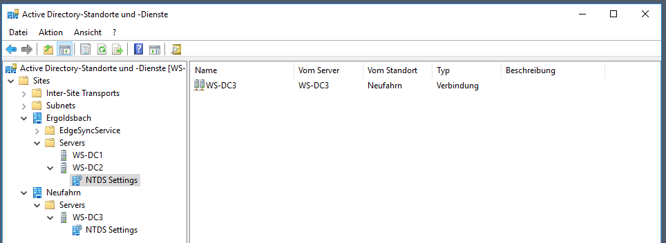 Serie „Migration auf Windows Server 2019“ – Migration des ersten Domain Controllers (WS-DC1)