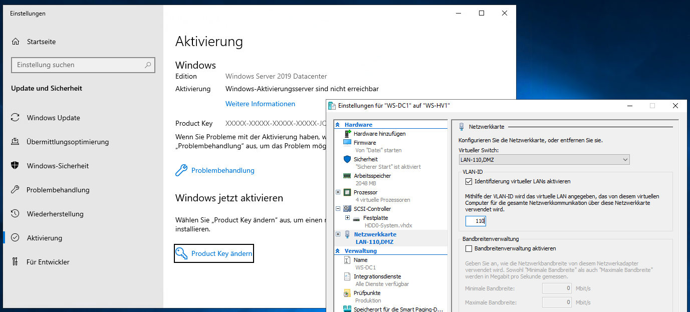 Serie „Migration auf Windows Server 2019“ – Migration des ersten Domain Controllers (WS-DC1)