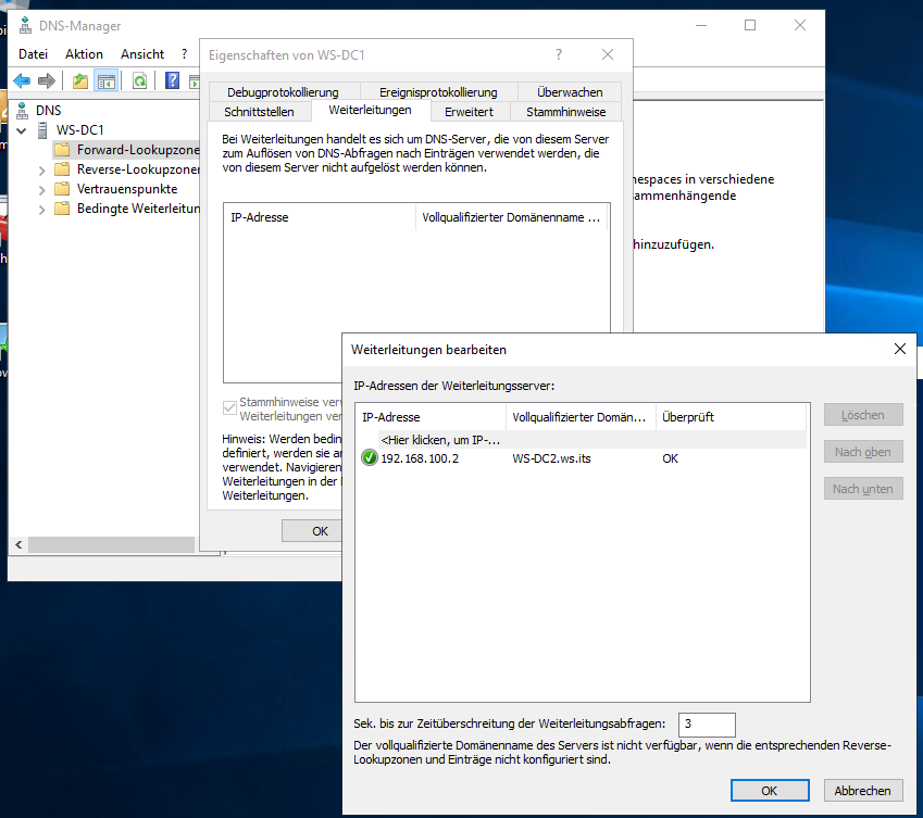 Serie „Migration auf Windows Server 2019“ – Migration des ersten Domain Controllers (WS-DC1)