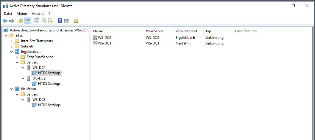 Serie „Migration auf Windows Server 2019“ – Migration des ersten Domain Controllers (WS-DC1)