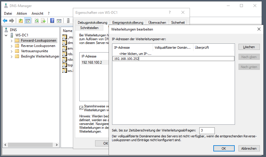 Serie „Migration auf Windows Server 2019“ – Migration des ersten Domain Controllers (WS-DC1)