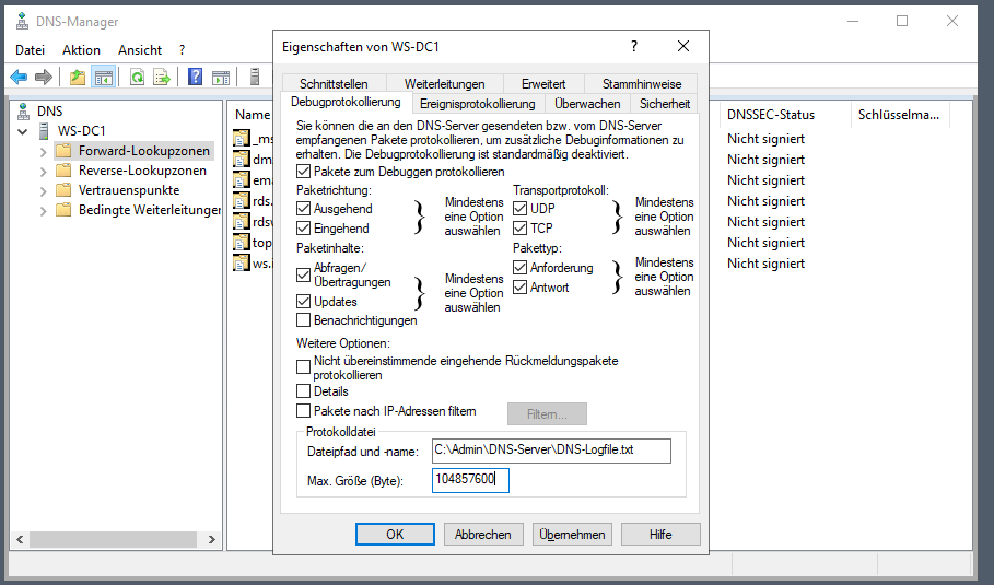 Serie „Migration auf Windows Server 2019“ – Migration des ersten Domain Controllers (WS-DC1)