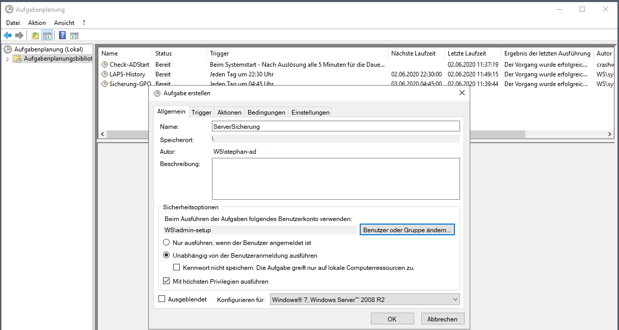 Serie „Migration auf Windows Server 2019“ – Migration des ersten Domain Controllers (WS-DC1)