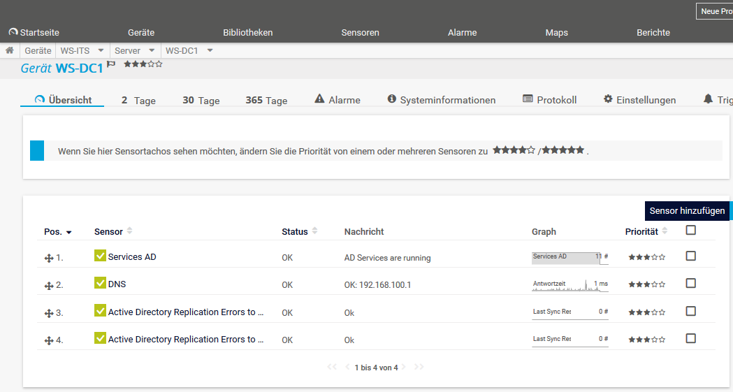 Serie „Migration auf Windows Server 2019“ – Migration des ersten Domain Controllers (WS-DC1)