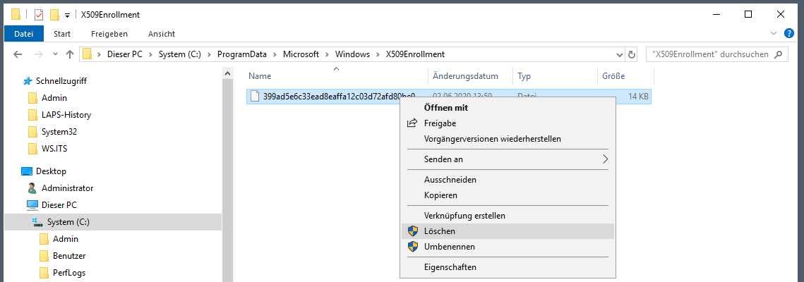 Serie „Migration auf Windows Server 2019“ – Migration des ersten Domain Controllers (WS-DC1)