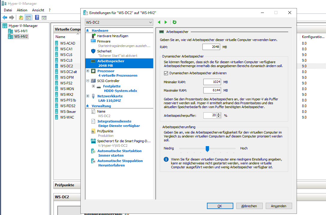 Serie „Migration auf Windows Server 2019“ – Migration des zweiten Domain Controllers (WS-DC2)