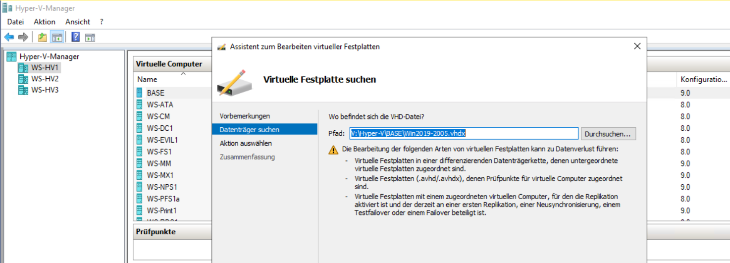 Serie „Migration auf Windows Server 2019“ – Aktualisierung einer VHDX-Basefile