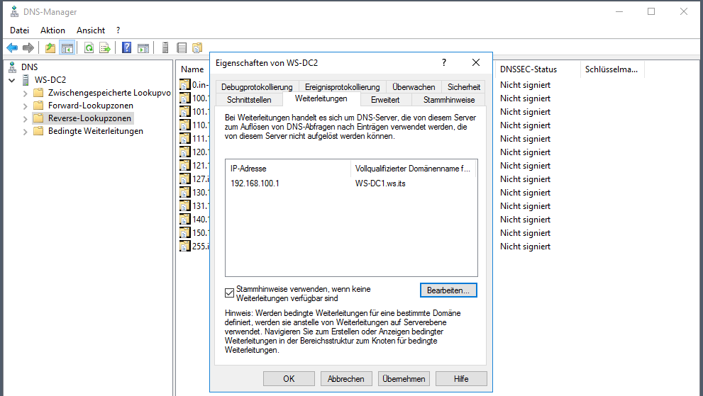 Serie „Migration auf Windows Server 2019“ – Migration des zweiten Domain Controllers (WS-DC2)