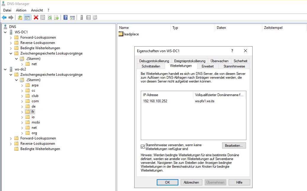 Serie „Migration auf Windows Server 2019“ – Migration des zweiten Domain Controllers (WS-DC2)