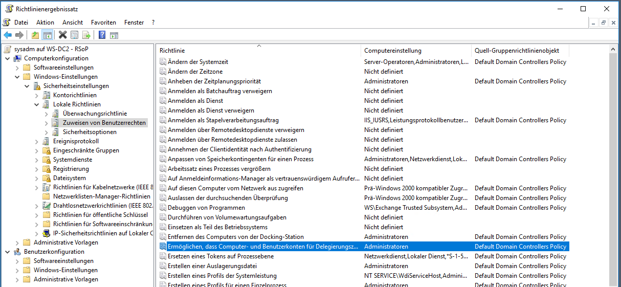 Serie „Migration auf Windows Server 2019“ – Migration des zweiten Domain Controllers (WS-DC2)