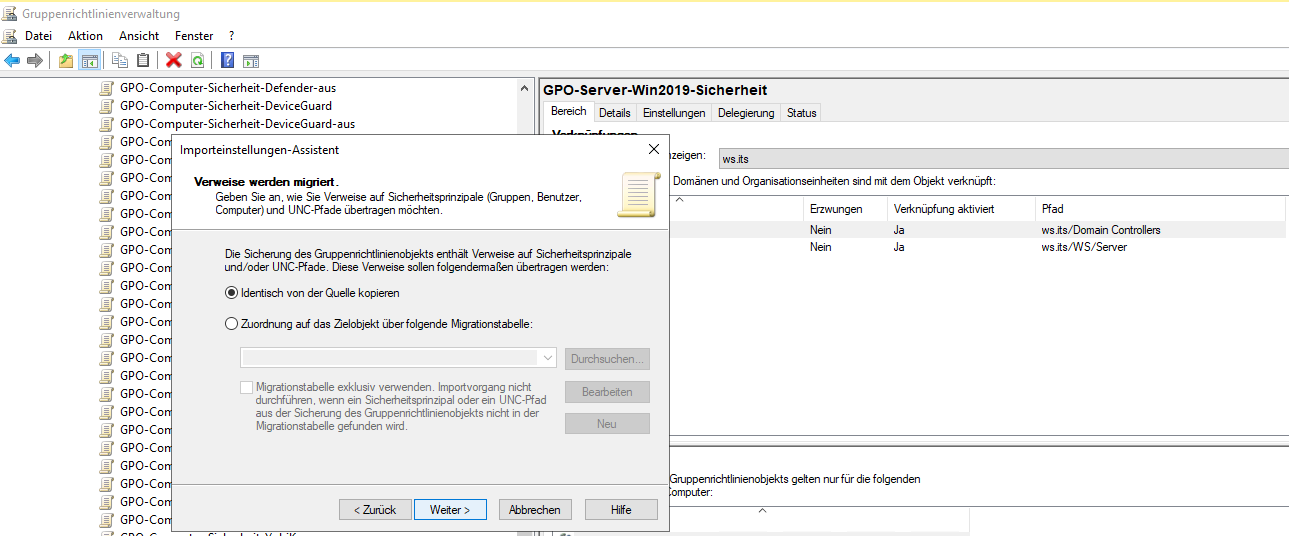 Serie „Migration auf Windows Server 2019“ – Migration des zweiten Domain Controllers (WS-DC2)