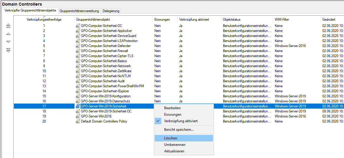 Serie „Migration auf Windows Server 2019“ – Migration des zweiten Domain Controllers (WS-DC2)