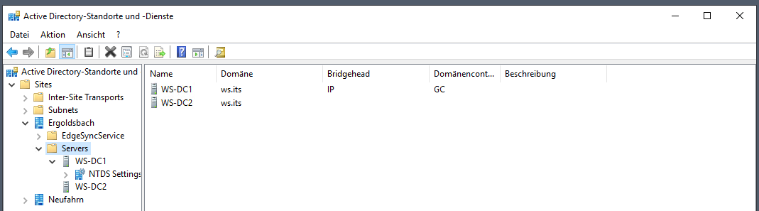 Serie „Migration auf Windows Server 2019“ – Migration des zweiten Domain Controllers (WS-DC2)