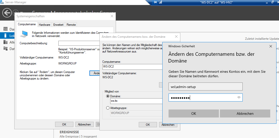 Serie „Migration auf Windows Server 2019“ – Migration des zweiten Domain Controllers (WS-DC2)