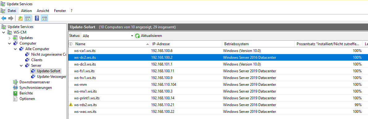 Serie „Migration auf Windows Server 2019“ – Migration des zweiten Domain Controllers (WS-DC2)