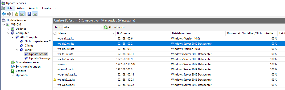 Serie „Migration auf Windows Server 2019“ – Migration des zweiten Domain Controllers (WS-DC2)