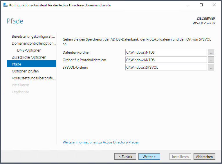 Serie „Migration auf Windows Server 2019“ – Migration des zweiten Domain Controllers (WS-DC2)