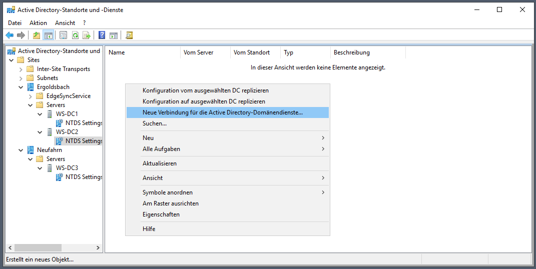 Serie „Migration auf Windows Server 2019“ – Migration des zweiten Domain Controllers (WS-DC2)