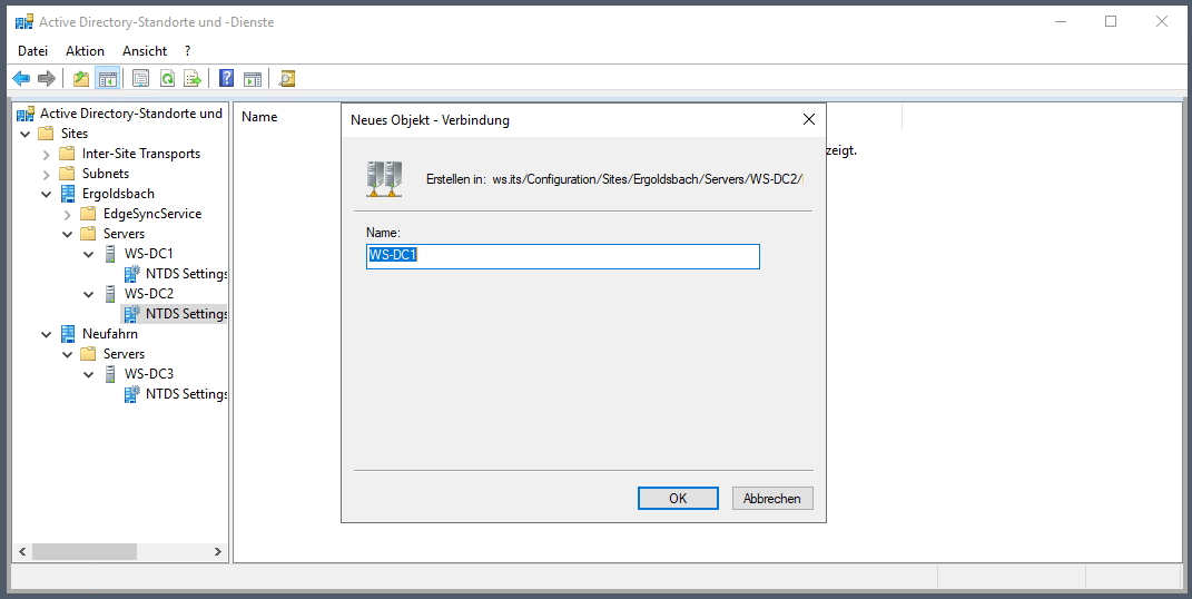 Serie „Migration auf Windows Server 2019“ – Migration des zweiten Domain Controllers (WS-DC2)