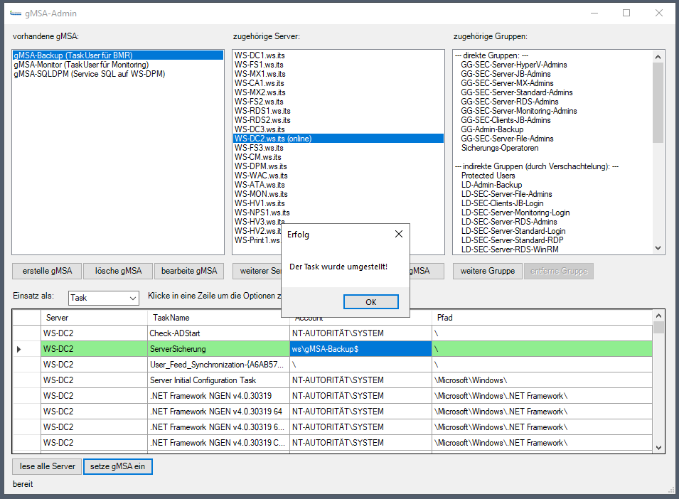 Serie „Migration auf Windows Server 2019“ – Migration des zweiten Domain Controllers (WS-DC2)