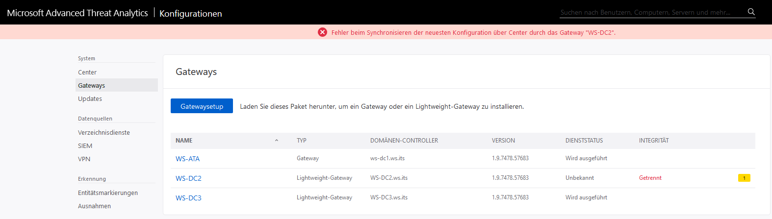 Serie „Migration auf Windows Server 2019“ – Migration des zweiten Domain Controllers (WS-DC2)