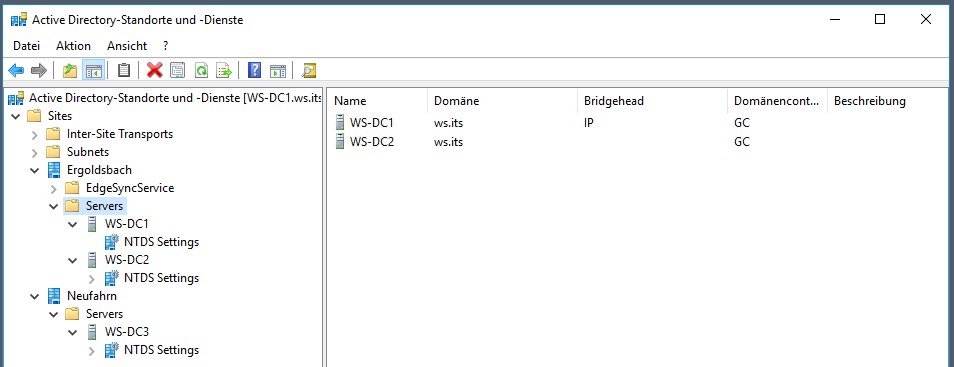 Serie „Migration auf Windows Server 2019“ – Migration des ersten Domain Controllers (WS-DC1)