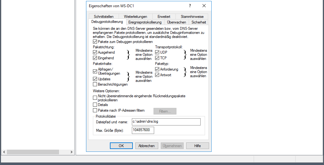 Serie „Migration auf Windows Server 2019“ – Migration des ersten Domain Controllers (WS-DC1)