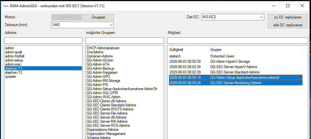 Serie „Migration auf Windows Server 2019“ – Migration des ersten Domain Controllers (WS-DC1)