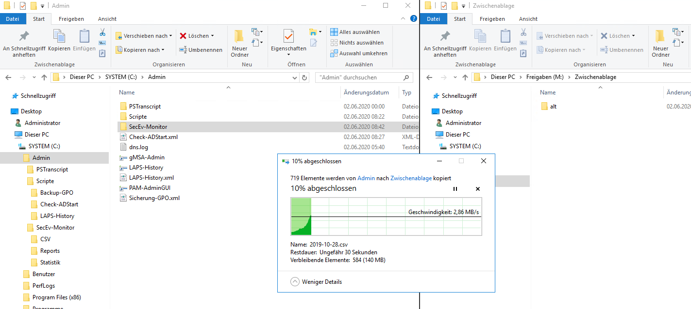 Serie „Migration auf Windows Server 2019“ – Migration des ersten Domain Controllers (WS-DC1)