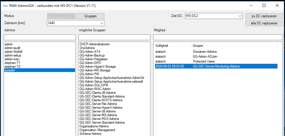 Serie „Migration auf Windows Server 2019“ – Migration des ersten Domain Controllers (WS-DC1)