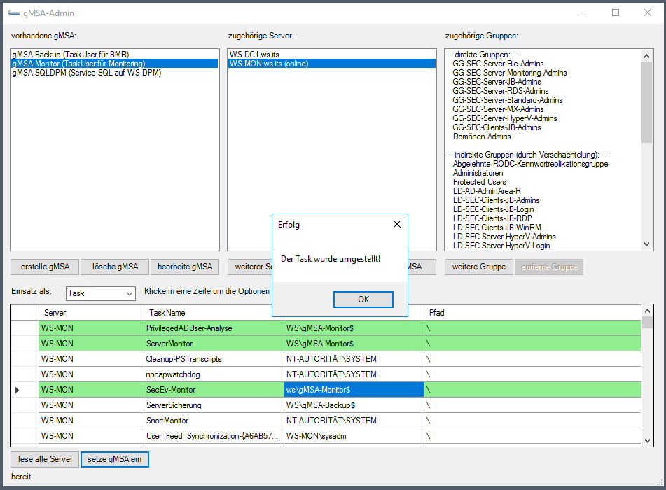 Serie „Migration auf Windows Server 2019“ – Migration des ersten Domain Controllers (WS-DC1)