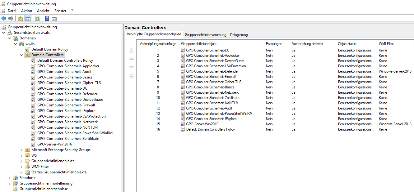 Serie „Migration auf Windows Server 2019“ – Migration des ersten Domain Controllers (WS-DC1)