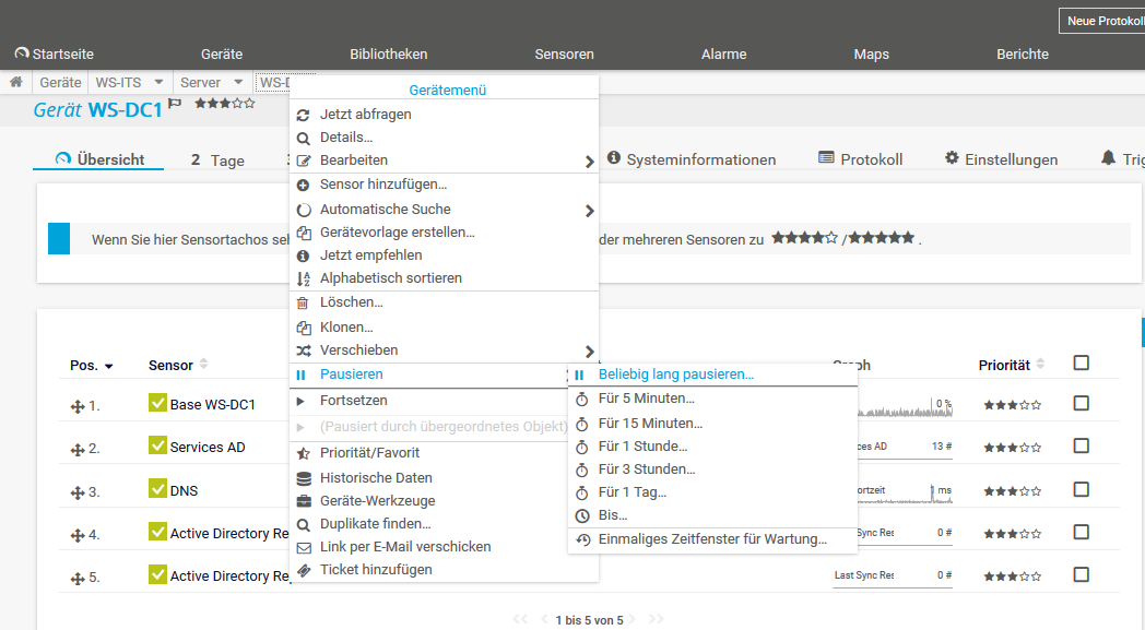 Serie „Migration auf Windows Server 2019“ – Migration des ersten Domain Controllers (WS-DC1)