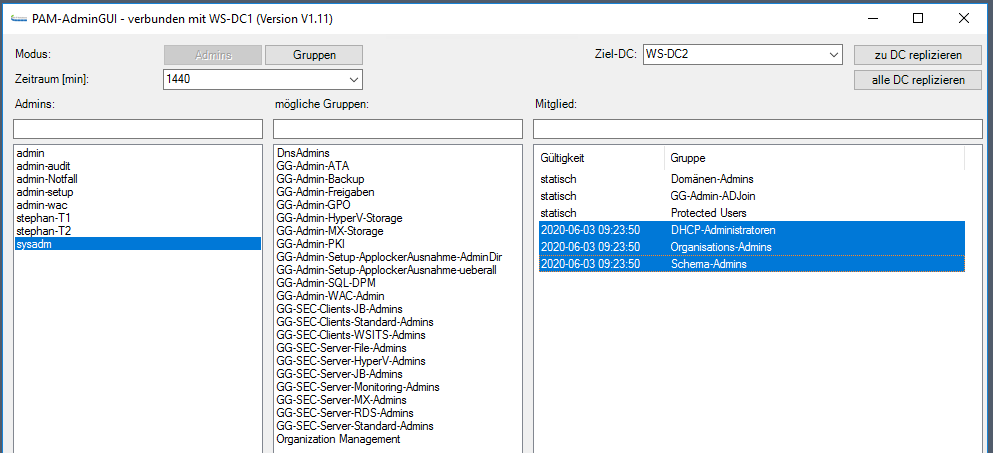 Serie „Migration auf Windows Server 2019“ – Migration des ersten Domain Controllers (WS-DC1)