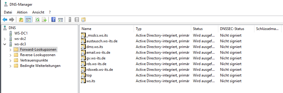 Serie „Migration auf Windows Server 2019“ – Migration des dritten Domain Controllers (WS-DC3)