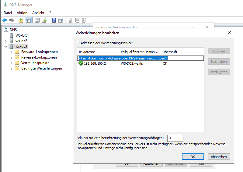 Serie „Migration auf Windows Server 2019“ – Migration des dritten Domain Controllers (WS-DC3)