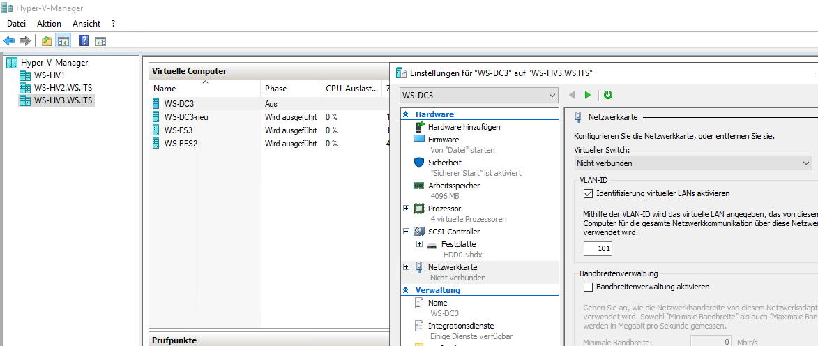 Serie „Migration auf Windows Server 2019“ – Migration des dritten Domain Controllers (WS-DC3)