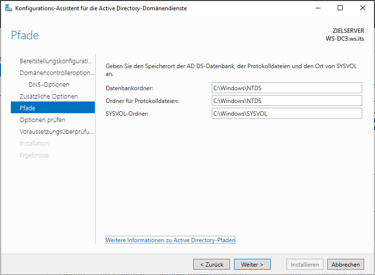 Serie „Migration auf Windows Server 2019“ – Migration des dritten Domain Controllers (WS-DC3)