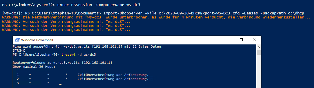 Serie „Migration auf Windows Server 2019“ – Migration des dritten Domain Controllers (WS-DC3)