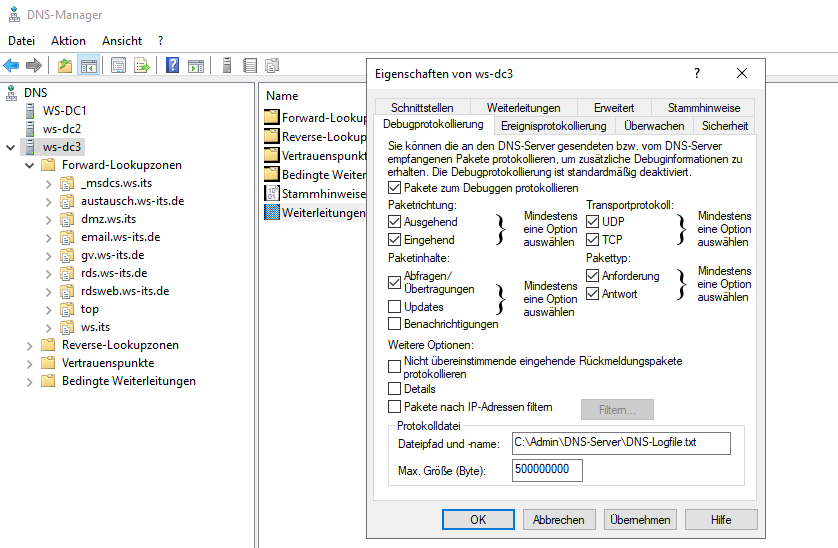 Serie „Migration auf Windows Server 2019“ – Migration des dritten Domain Controllers (WS-DC3)