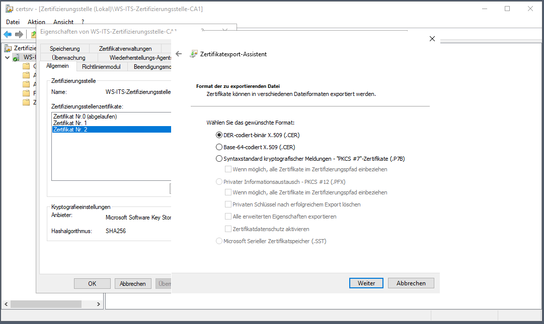 Serie „Migration auf Windows Server 2019“ – Migration der PKI