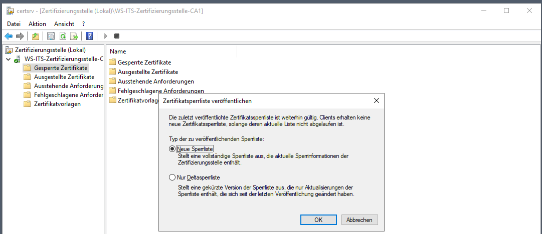 Serie „Migration auf Windows Server 2019“ – Migration der PKI