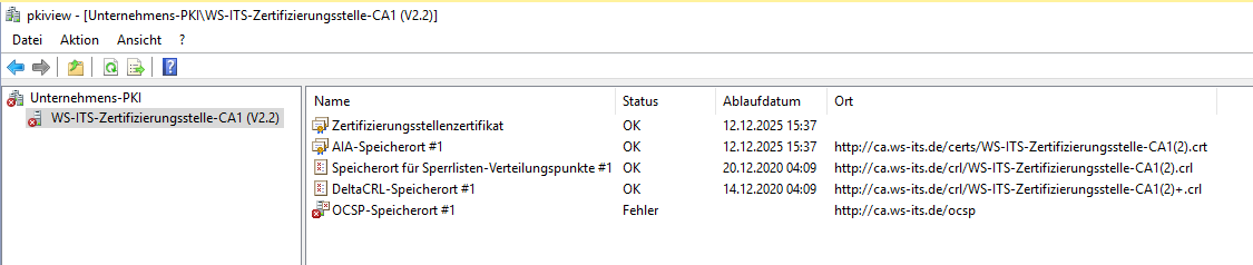 Serie „Migration auf Windows Server 2019“ – Migration der PKI