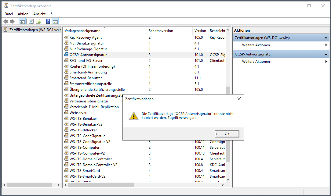 Serie „Migration auf Windows Server 2019“ – Migration der PKI