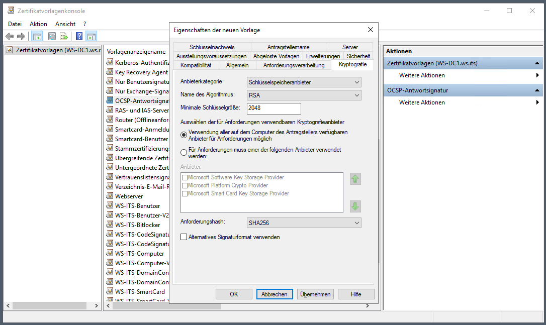 Serie „Migration auf Windows Server 2019“ – Migration der PKI