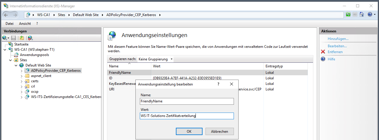 Serie „Migration auf Windows Server 2019“ – Migration der PKI