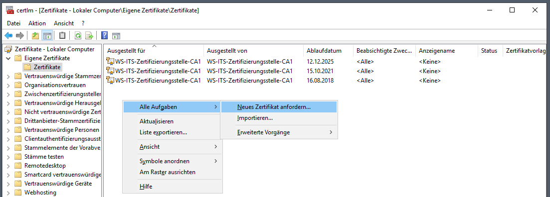 Serie „Migration auf Windows Server 2019“ – Migration der PKI