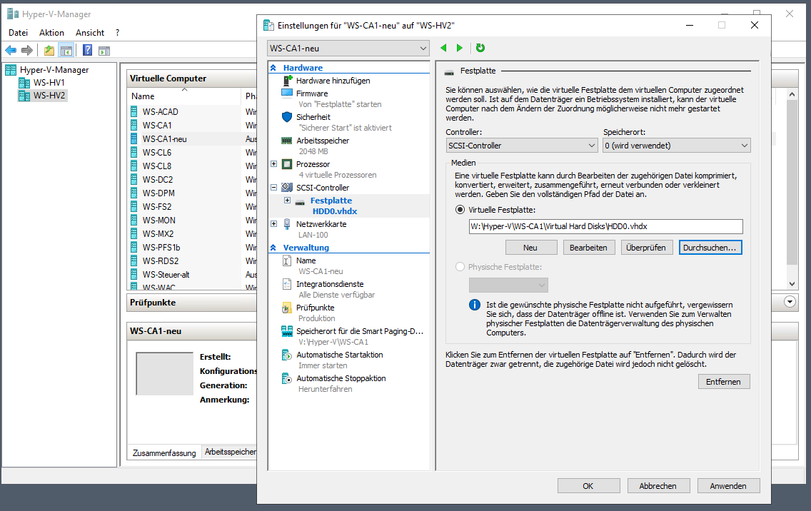 Serie „Migration auf Windows Server 2019“ – Migration der PKI